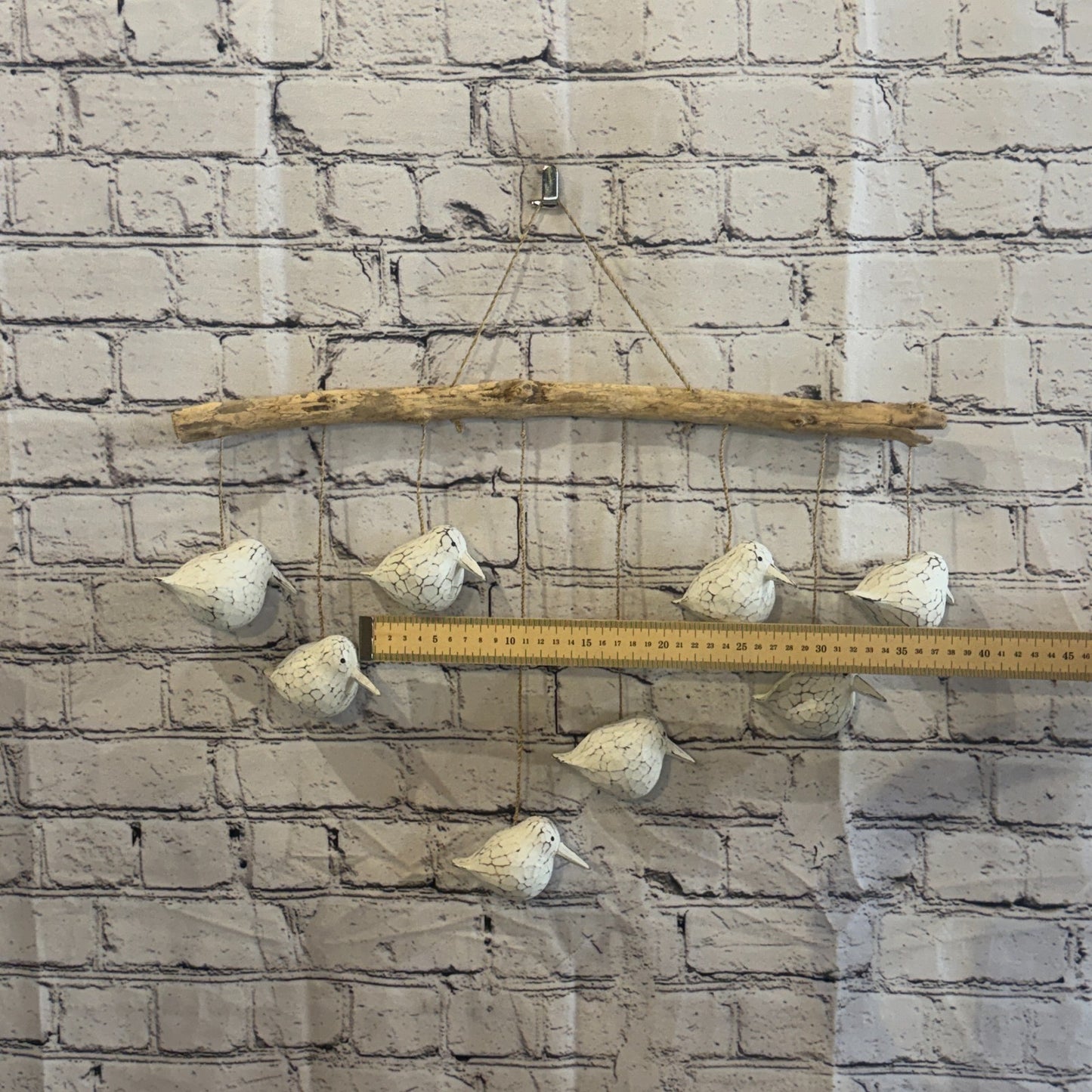 50cm x 30cm White Seagull Bird Drift Wood Coastal Ocean Bathroom Decoration5