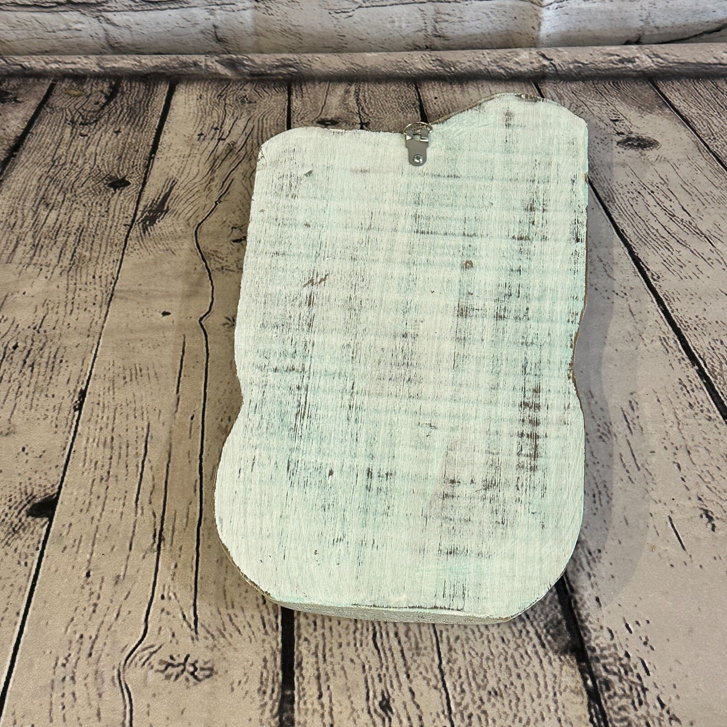 30cm Blue Tiki Style Wall Decoration Buddha Head Designer Mask Wooden Handmade7