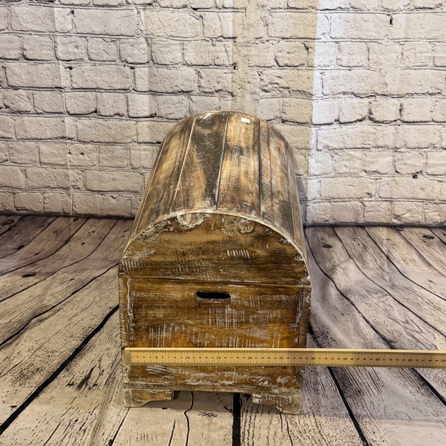 50cm x 40cm x 30cm Wood Brown Home Chest Storage Jewellery Trinket Box8