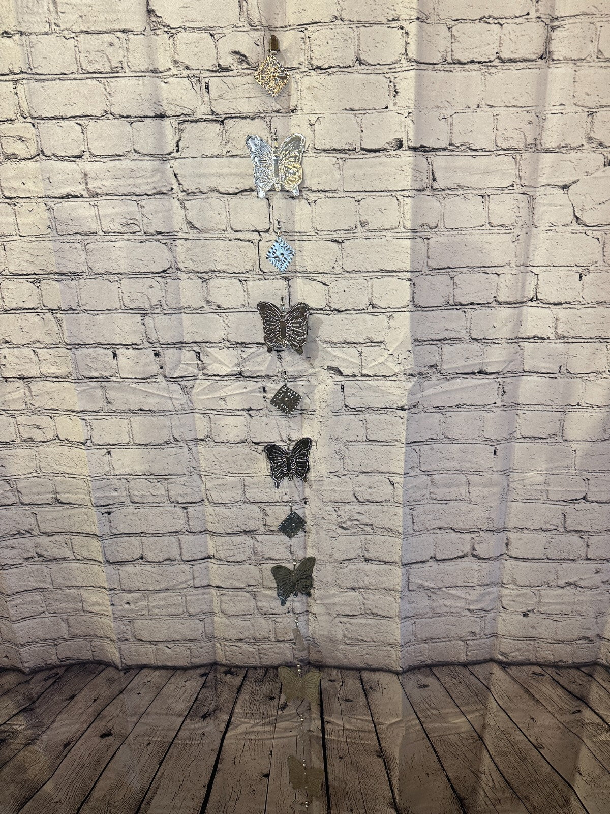 Aluminium Stamped Butterfly String Wall & Door Hangings for Home Decoration4