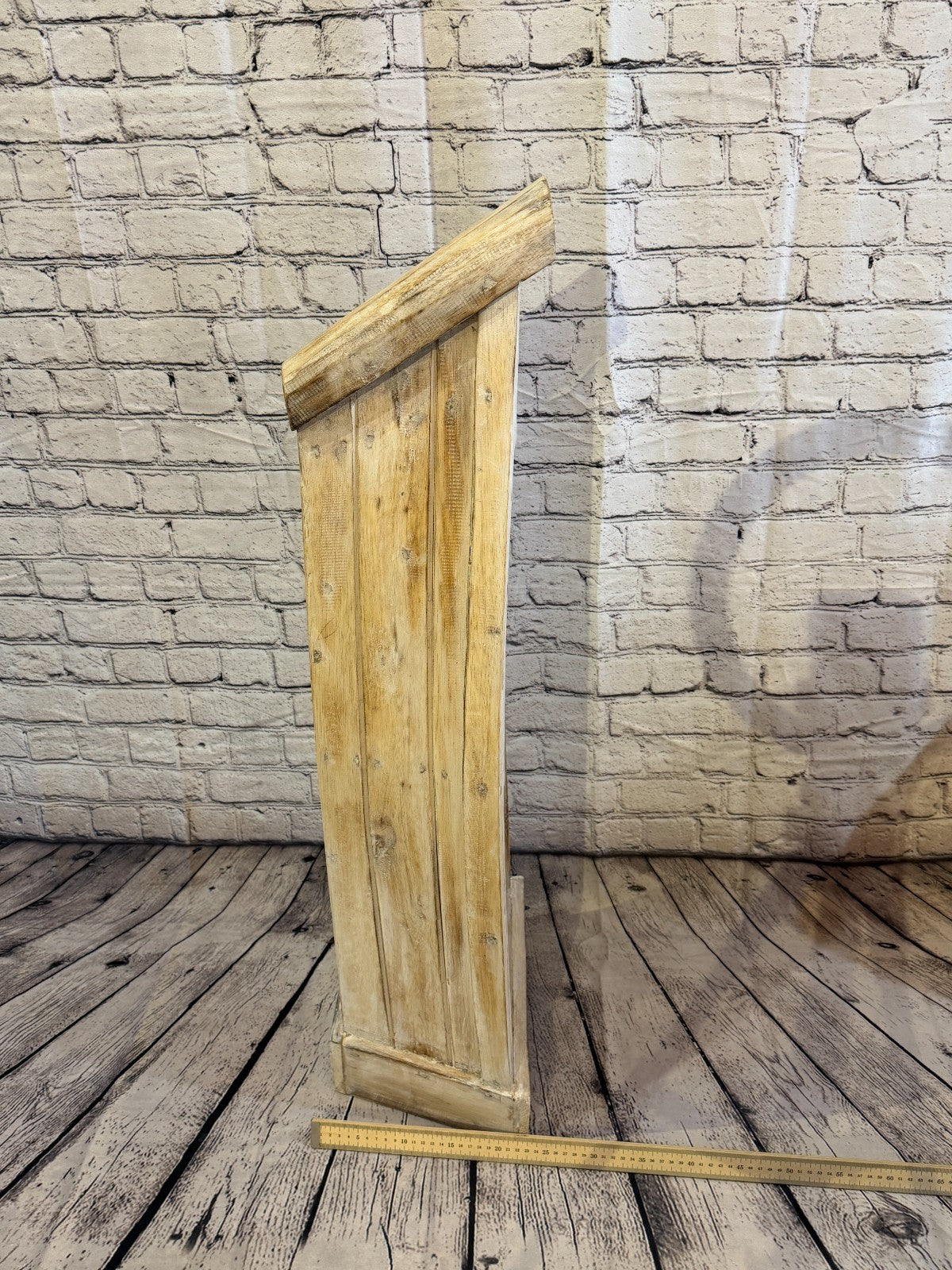 60cm x 30cm x 22cm White Boat Shelf Wooden Cabinet Living Hall Storage Furniture8