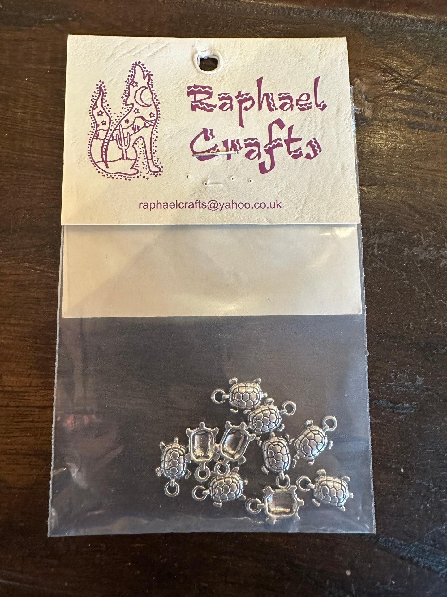 Jewellery Making Turtle Charms Pack Of 10 Silver Colour