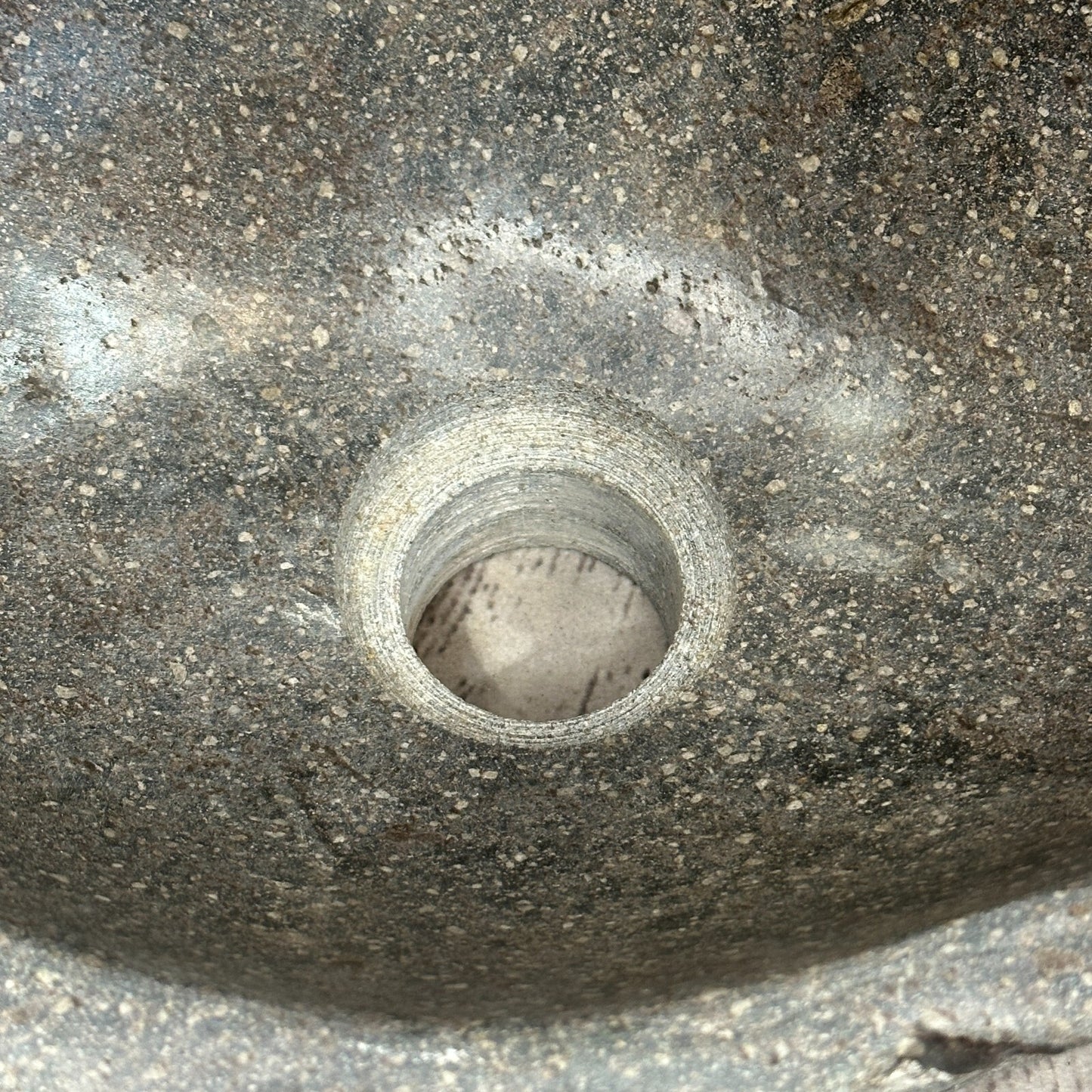 32cm x 23cm River Stone Sink Basin Bowl Natural for Bathroom Washroom Oval No 30