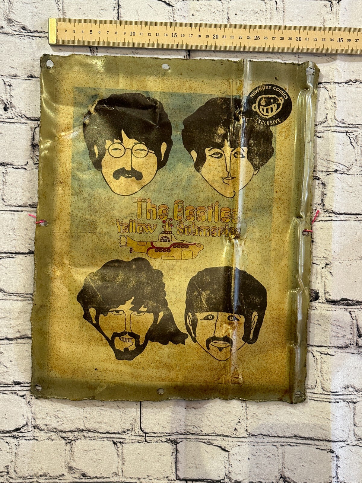 The Beatles Band Poster Advert Wall Plaque 42cm x 36cm Vintage Retro Tin Sign