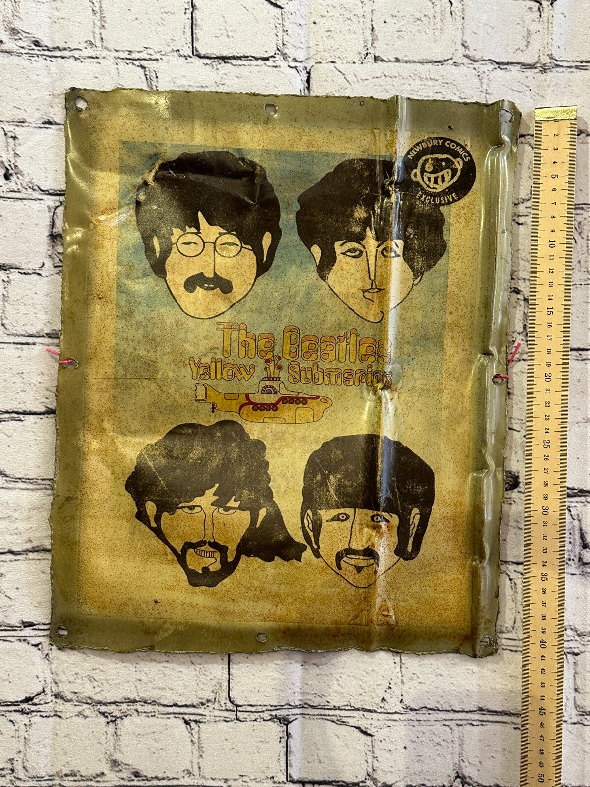 The Beatles Band Poster Advert Wall Plaque 42cm x 36cm Vintage Retro Tin Sign