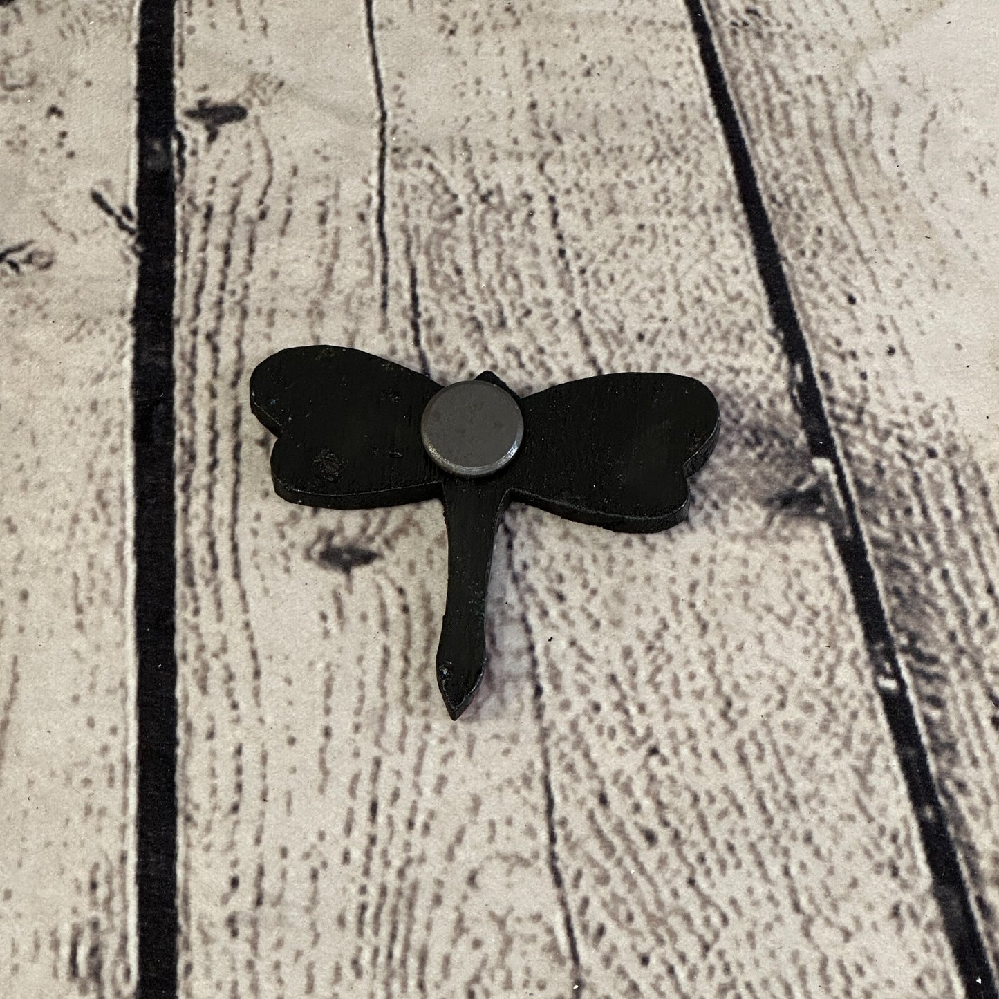 Dragonfly Wooden Animal Fridge Dot Work Magnet Magnetic Note Holder Novelty