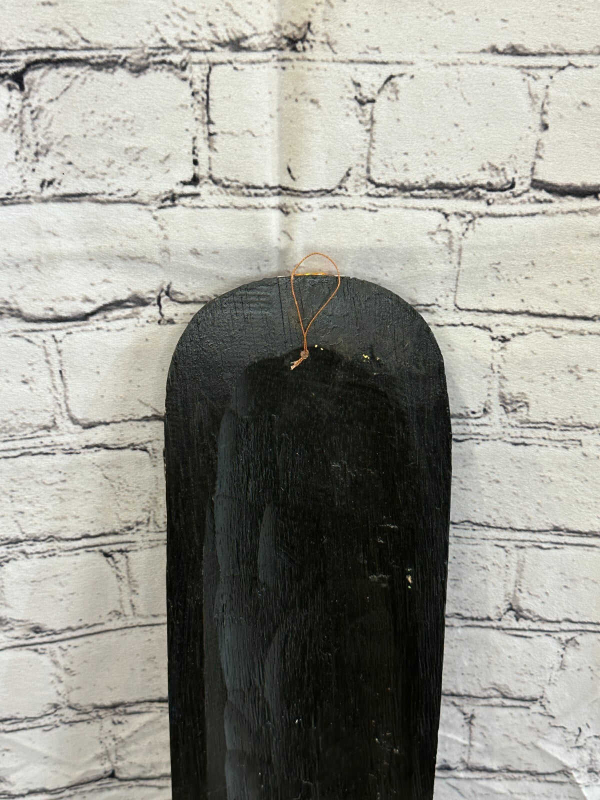 Mask 100cm Carved Wooden Dot Painted Ethnic Tribal Tiki Wall Art Handmade No 3
