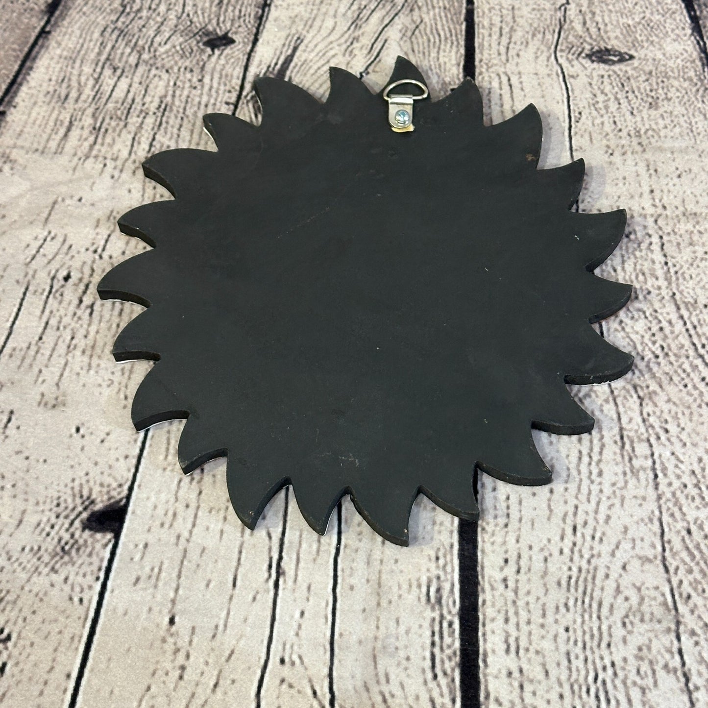Black Star Mosaic Tile Wall Mirror 20cm x 20cm 8 Inches Handmade Fairtrade