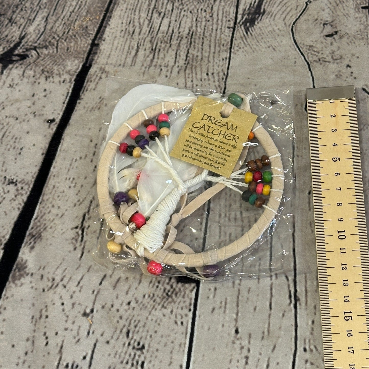 Rainbow Tree Of Life 12cm x 12cm Dream Catcher Dreamcatcher Wall Ornament