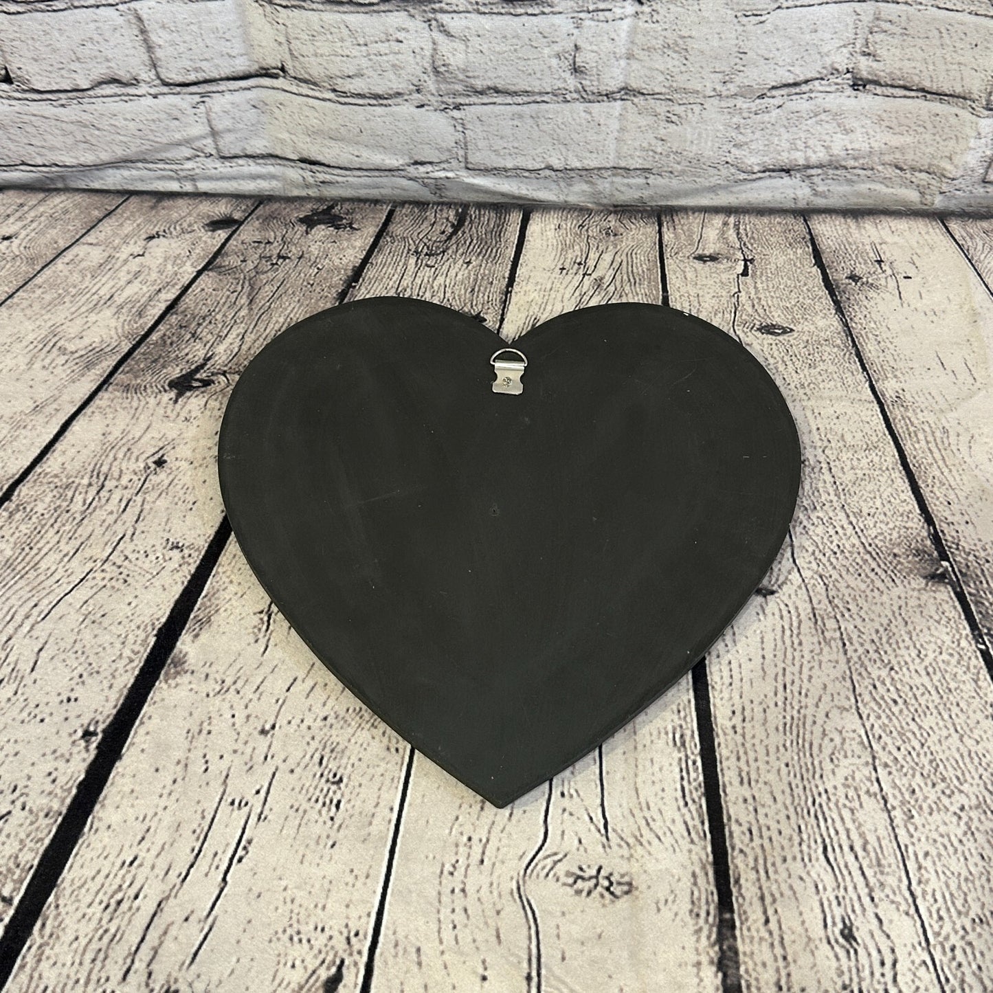 Blue Heart Shape Mosaic Tile Wall Mirror 28cm x 25cm 10 Inches Handmade New