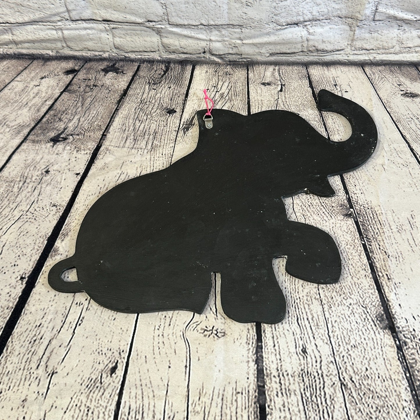Rainbow Sitting Elephant Mosaic Tile Wall Mirror 40cm x 30cm Handmade New