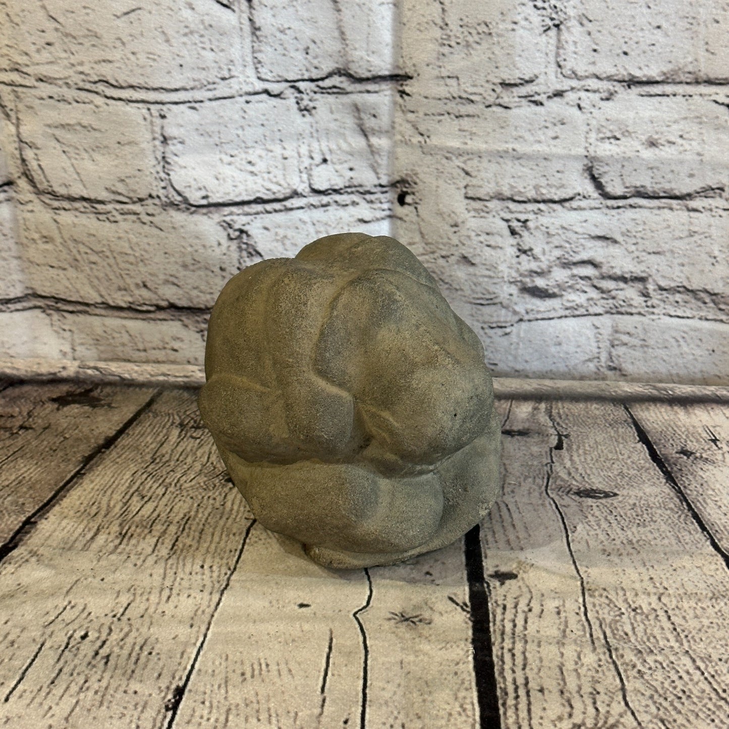 Crying Buddha Monk Yogi Stone Garden 12cm Ornament Outdoor Indoor Statue Hindu