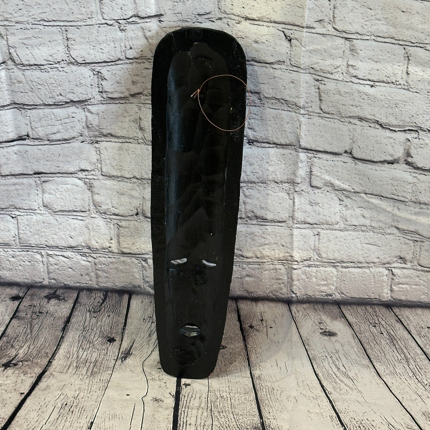 Mask 50cm Carved Wooden Dot Painted Ethnic Tribal Tiki Wall Art Handmade No 3