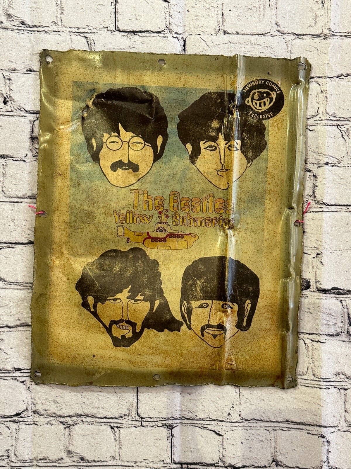 The Beatles Band Poster Advert Wall Plaque 42cm x 36cm Vintage Retro Tin Sign