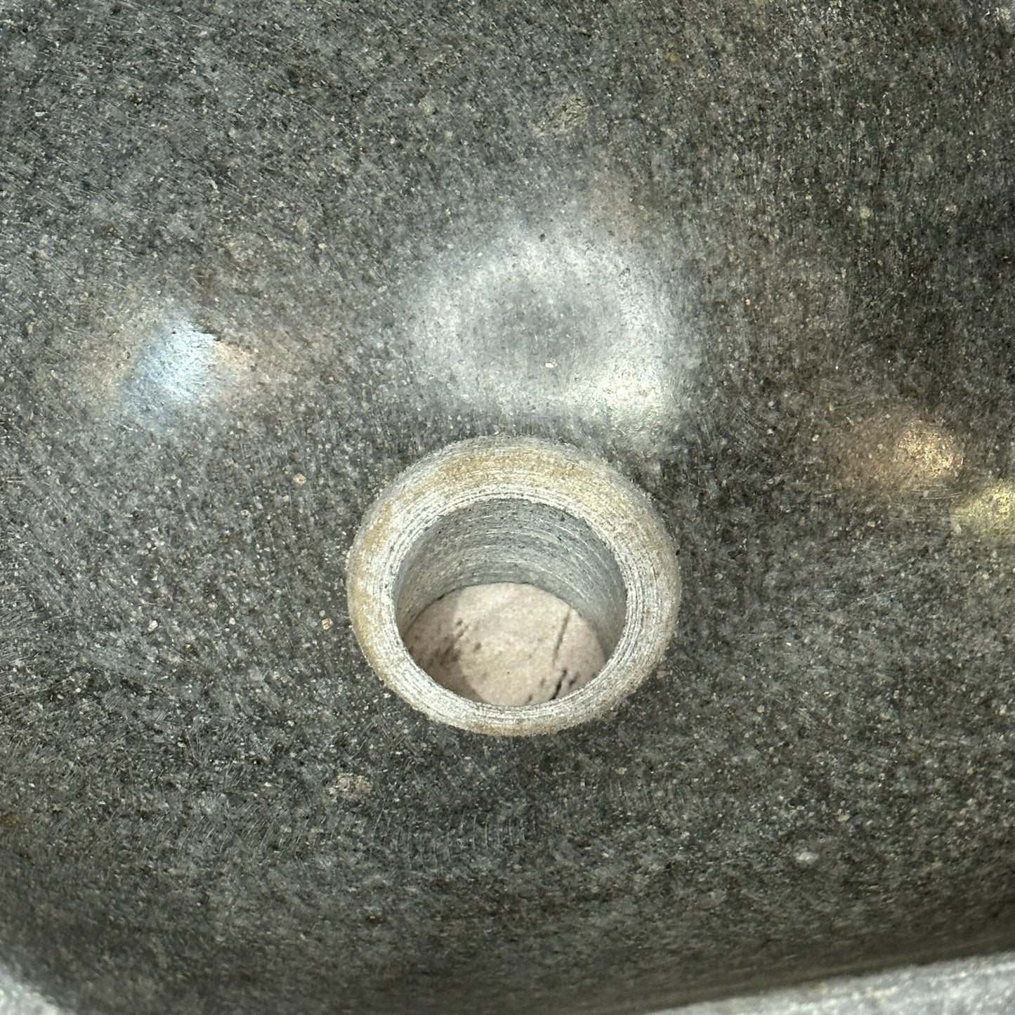 32cm x 27cm River Stone Sink Basin Bowl Natural for Bathroom Washroom Oval No 34