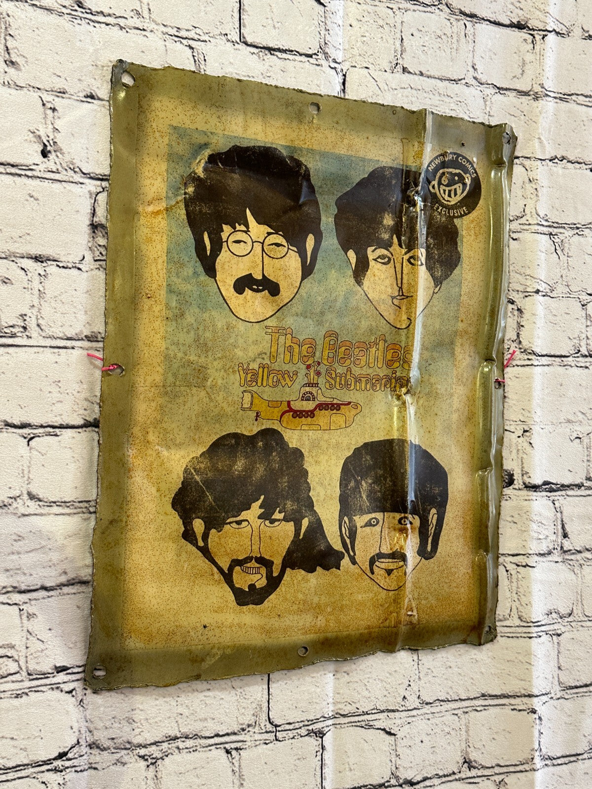 The Beatles Band Poster Advert Wall Plaque 42cm x 36cm Vintage Retro Tin Sign