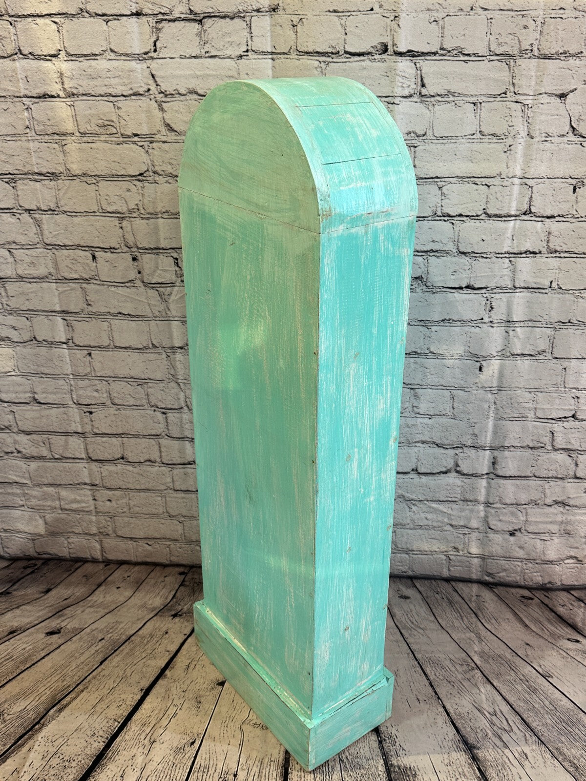 100cm x 30cm Green 5 Draw Wooden Side Cabinet Living Hallway Storage Furniture