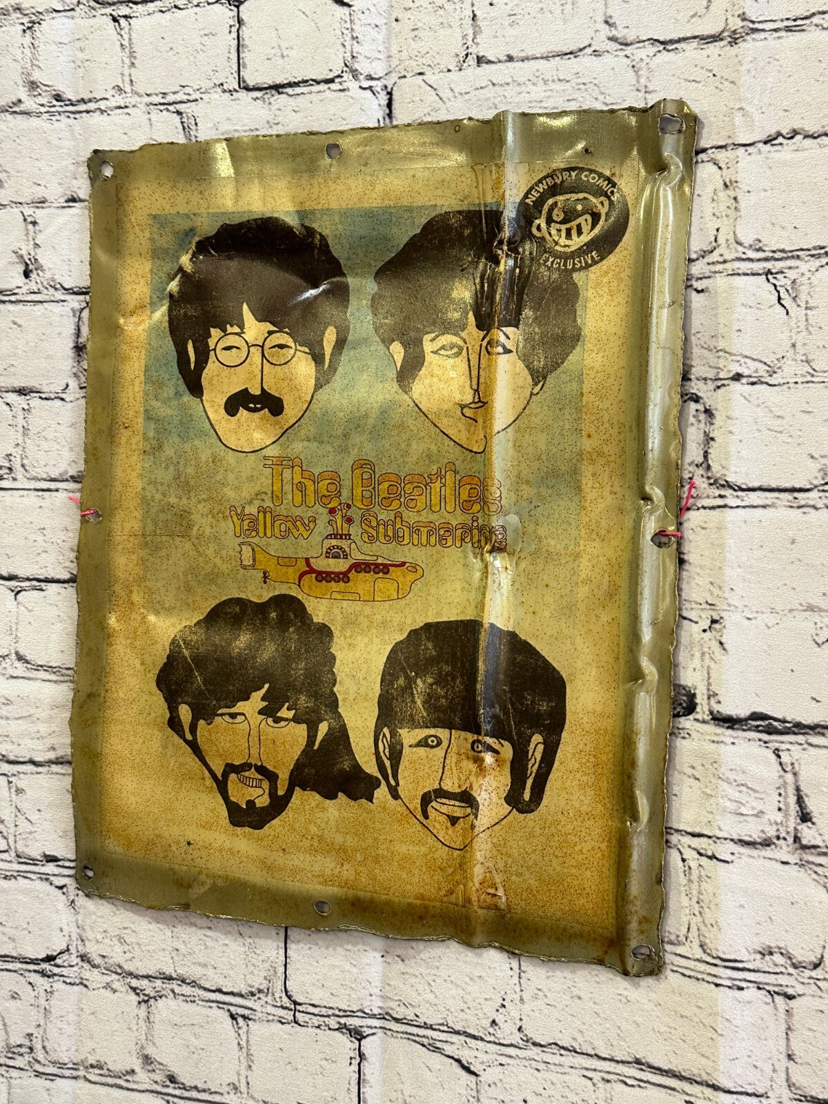 The Beatles Band Poster Advert Wall Plaque 42cm x 36cm Vintage Retro Tin Sign