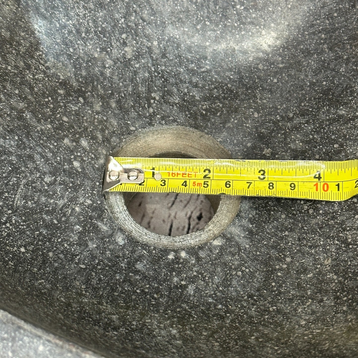 32cm x 29cm River Stone Sink Basin Bowl Natural for Bathroom Washroom Oval No 33