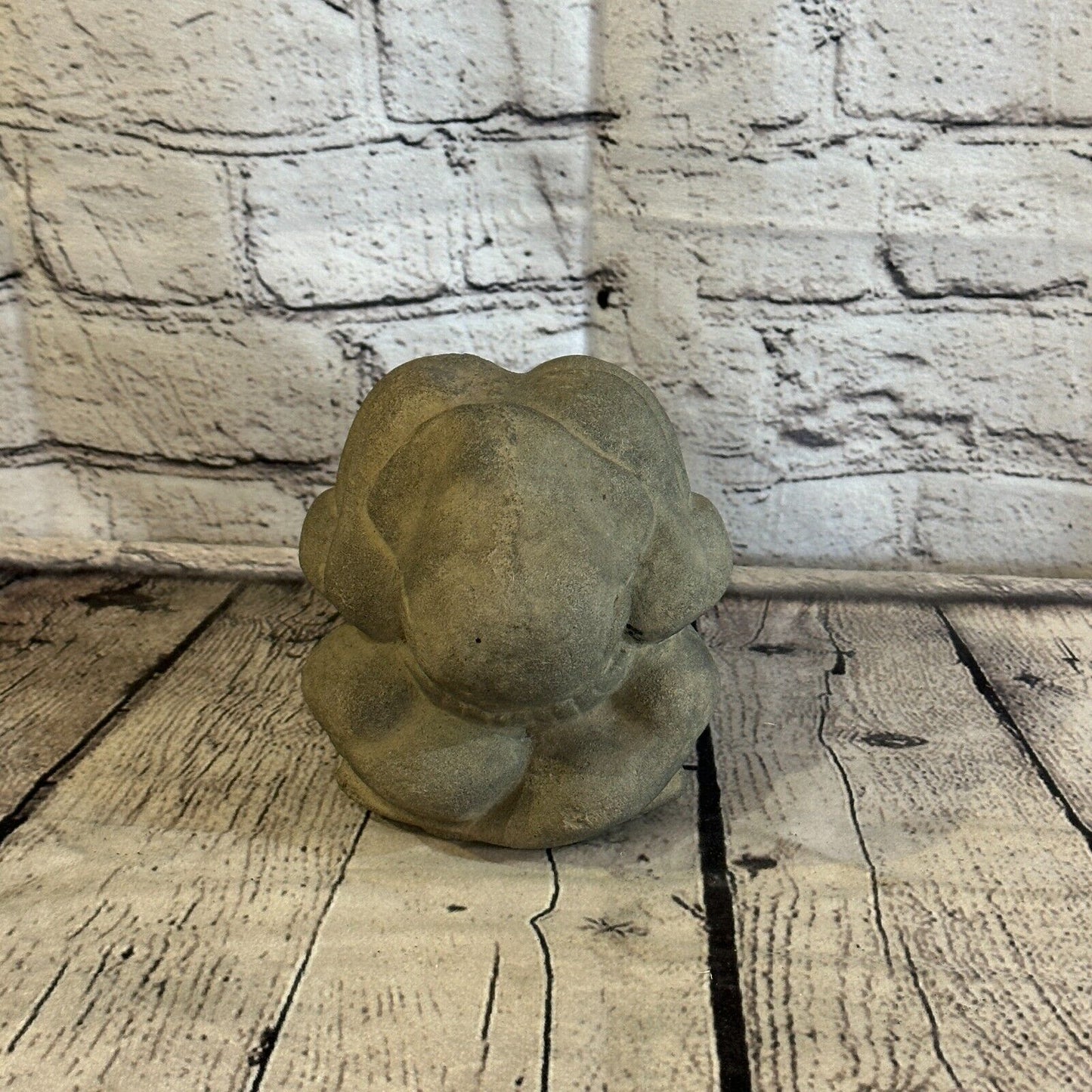 Crying Buddha Monk Yogi Stone Garden 12cm Ornament Outdoor Indoor Statue Hindu