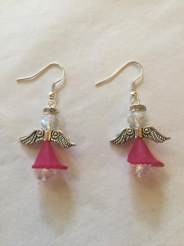 Pink Angel Earring Kit