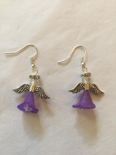 Purple Angel Earring Kit
