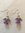 Purple Angel Earring Kit