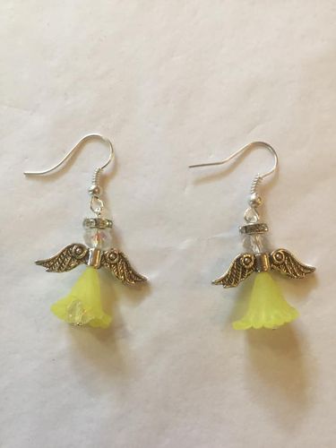 Yellow Angel Earring Kit