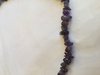 Amethyst Stone Chip Beads 90cm