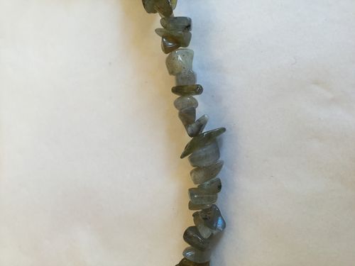 Labradorite Stone Chip Beads 90cm