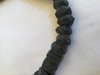 British Racing Green Recycled Glass Beads 38cm