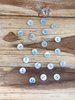 20 Medium Round Mother of Pearl Buttons