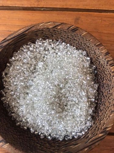 50 grams Silver Glass Silver Lined Size 11 Seed Bead