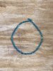 Turquoise 4mmx6mm Faceted Glass Crystal Beads,40cm,100 beads