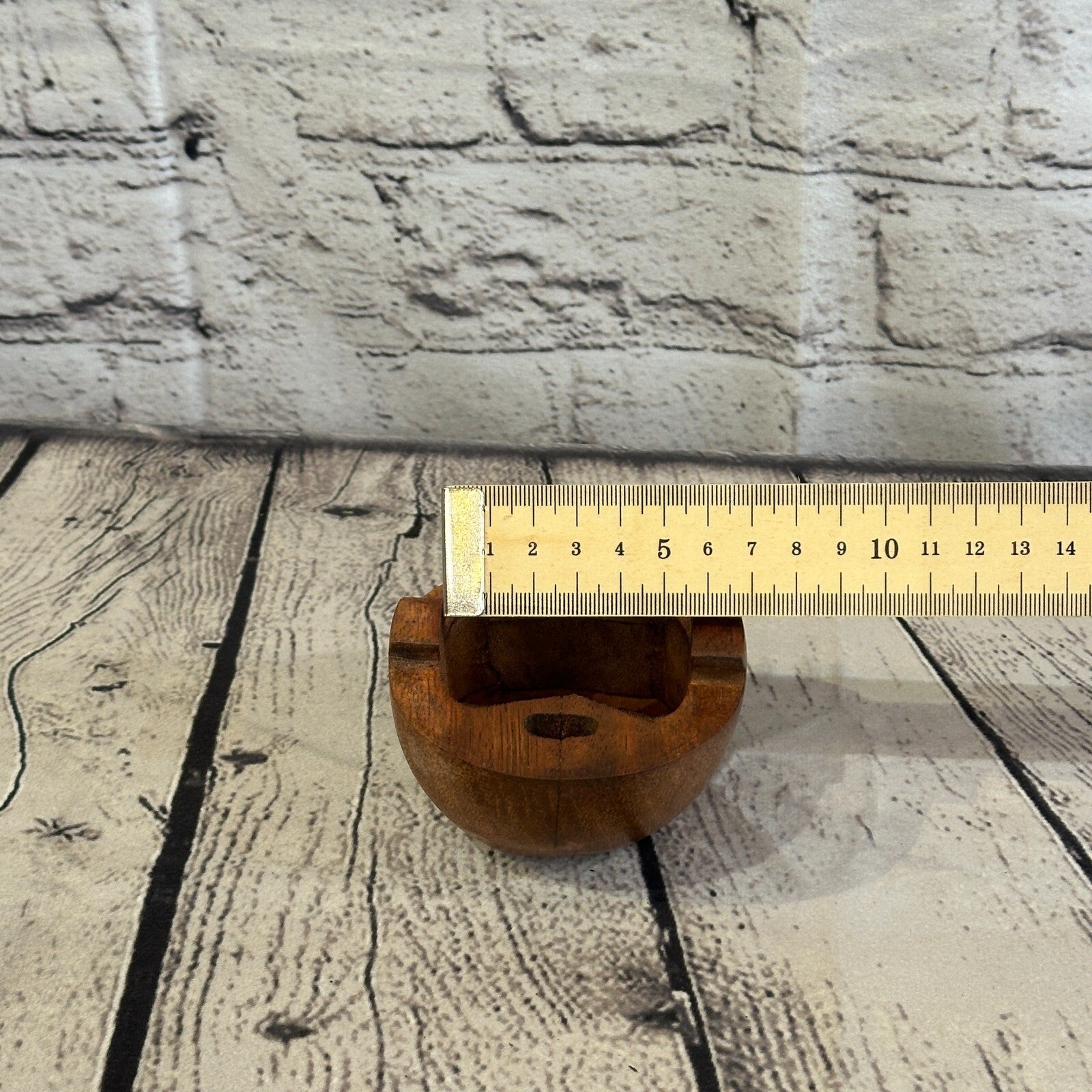 Carved Apple Stem Leaf 4 Bit Wooden Puzzle Box Secret Box Magic Trinket Handmade5