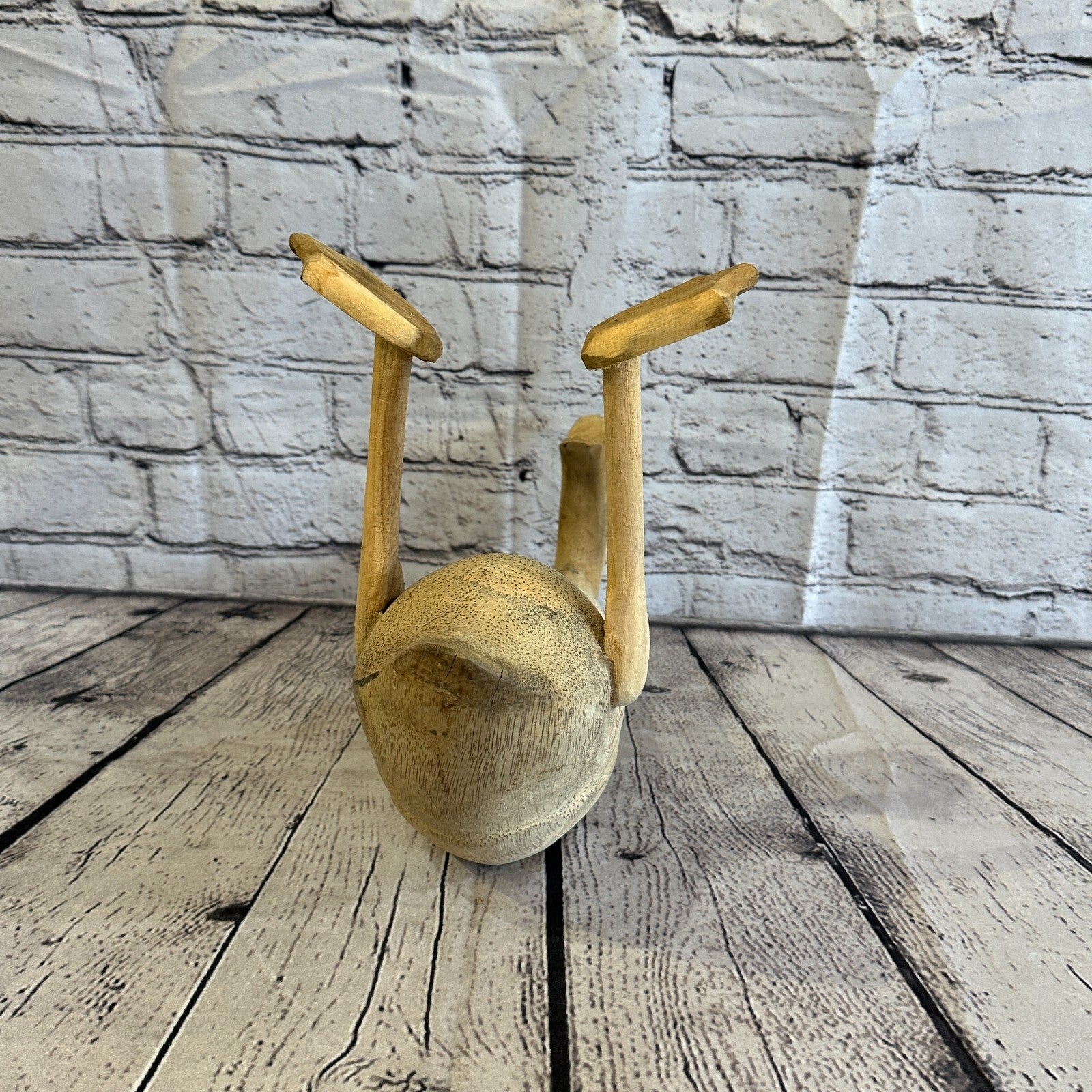 35cm x 25cm Wooden Drunk Duck Wine Bottle Holder Vintage Rustic Funny Gift5