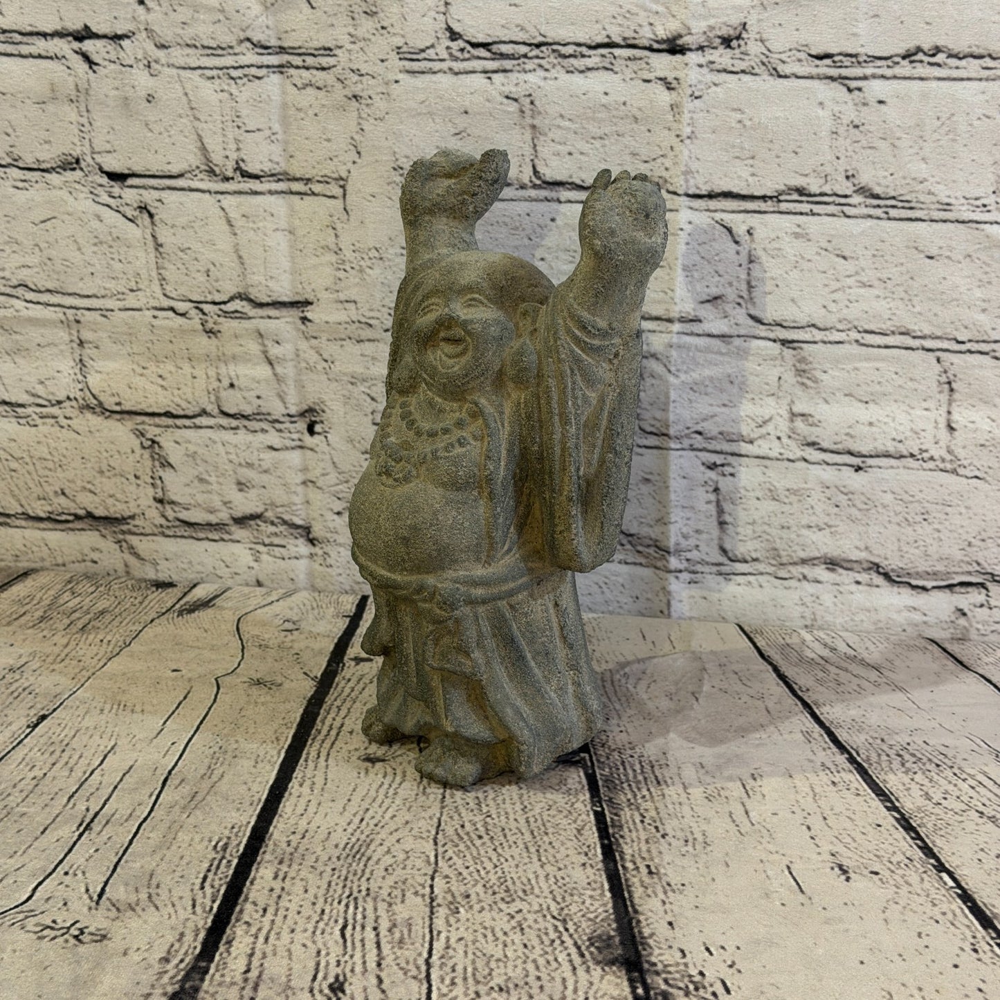 Chinese Style Buddha Stone Garden 25cm x 15cm Ornament Indoor Statue Hindu0