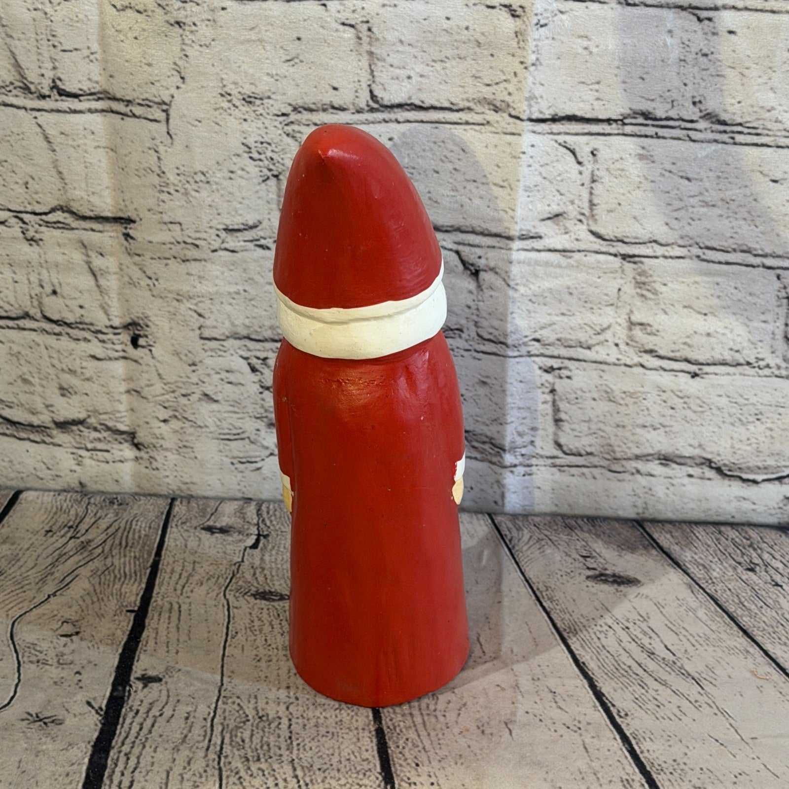 25cm x 10cm Santa Claus Father Christmas Handcrafted Wood Xmas Ornament4
