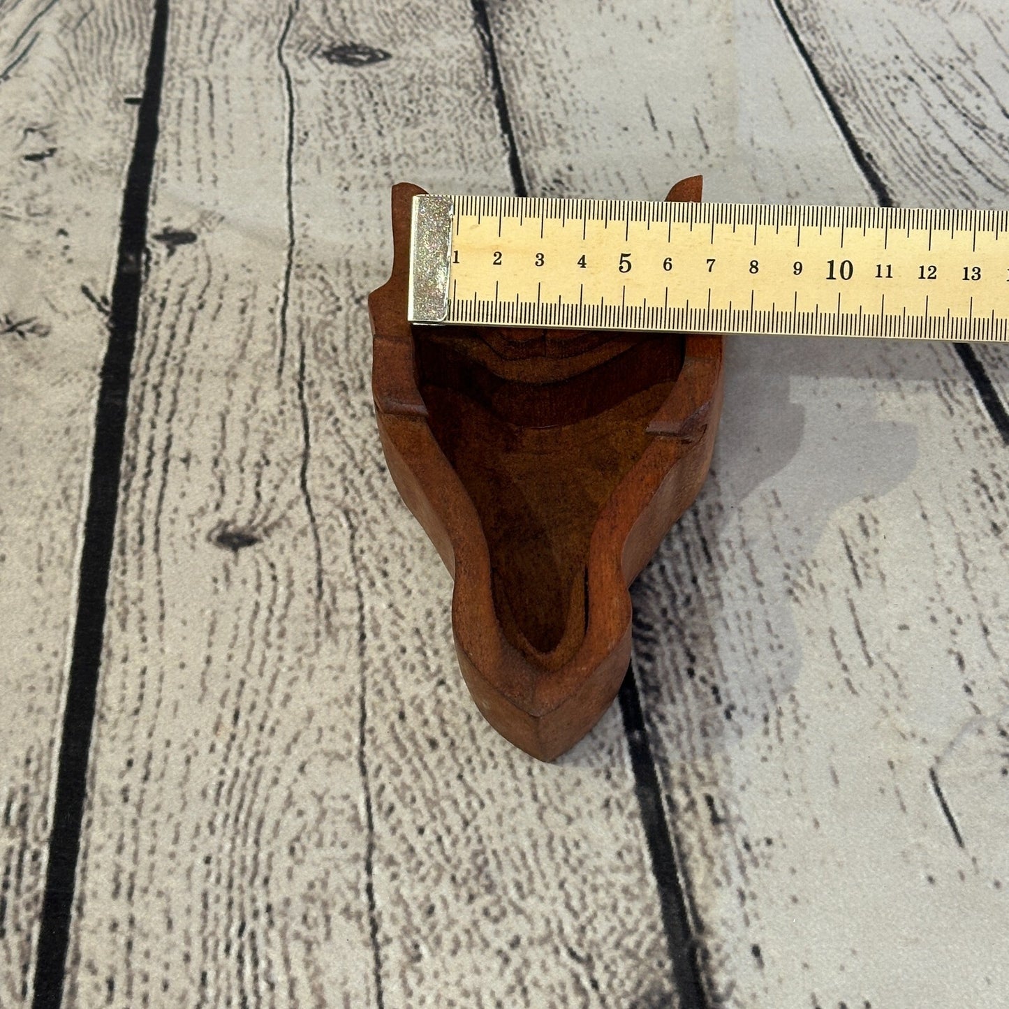 Carved Dragon Head 4 Bit Wooden Puzzle Box Secret Box Magic Trinket Handmade8