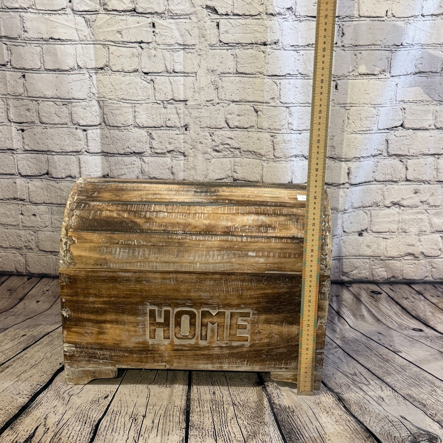50cm x 40cm x 30cm Wood Brown Home Chest Storage Jewellery Trinket Box7