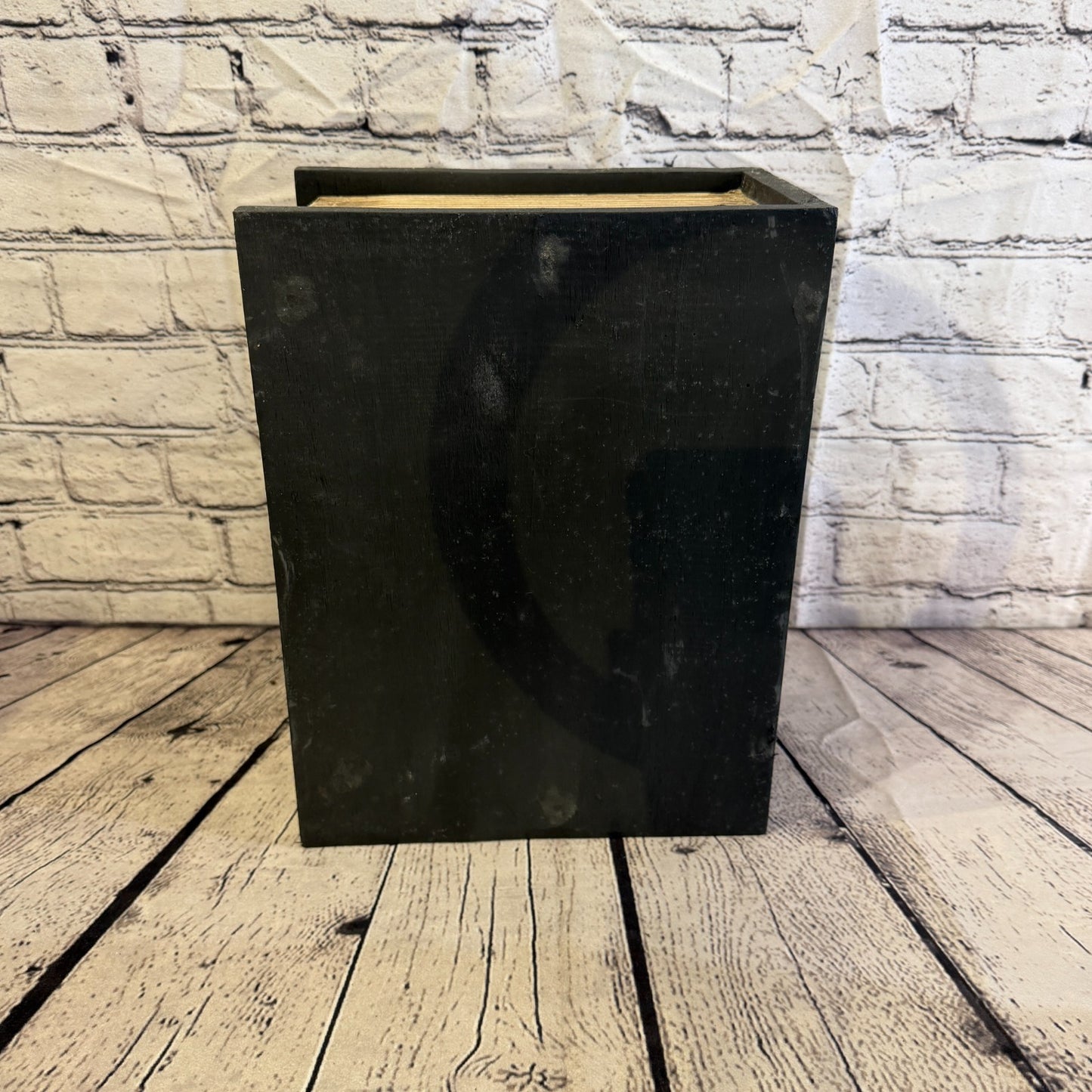 30cm x 24cm x 15cm Book Wood Gothic Skeleton Skull Coffin Jewellery Trinket Box4