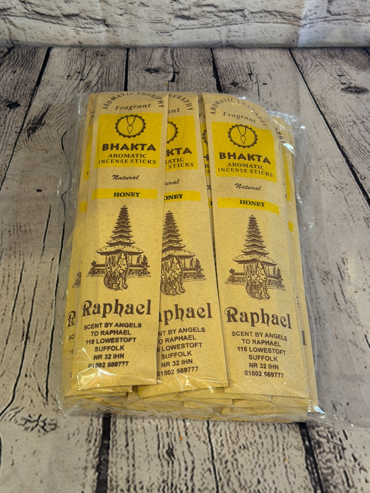 Honey Flavor Incense Sticks Genuine Packs Scents Joss Insence 3 Packs0