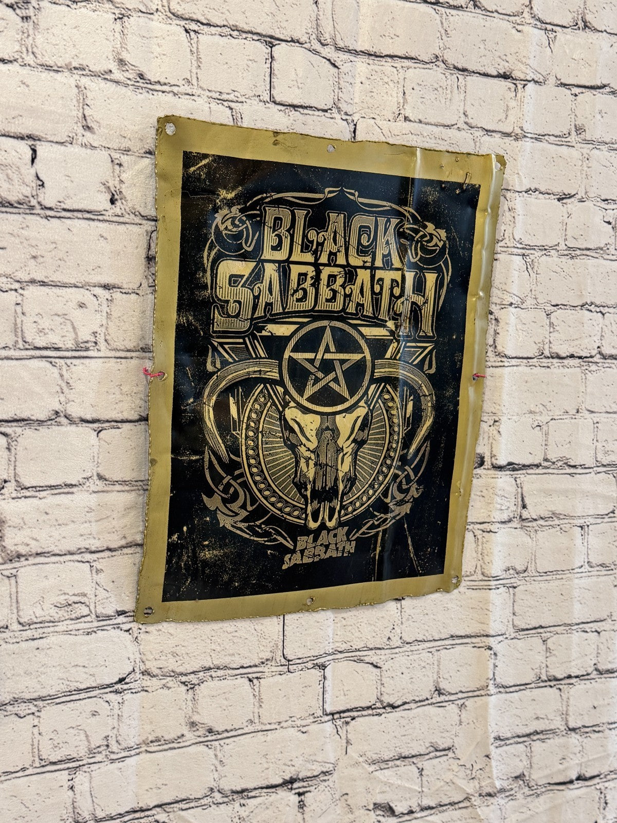 Black Sabbath Band Poster Advert Wall Plaque 42cm x 36cm Vintage Retro Tin Sign0