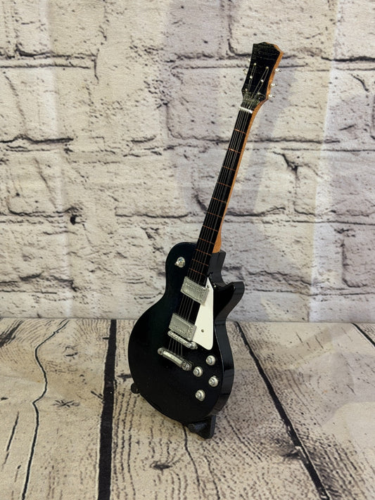 Miniature 25cm Guitar on Stand Band Gift Display Design 100