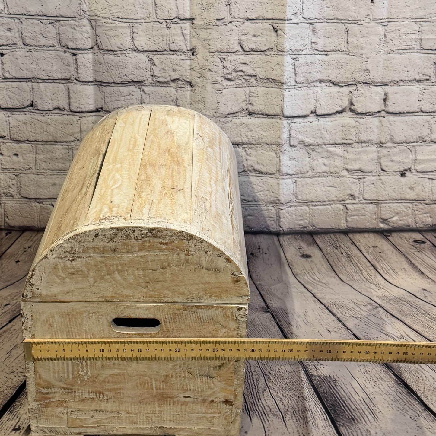 50cm x 40cm x 30cm Wood White Home Chest Storage Jewellery Trinket Box8
