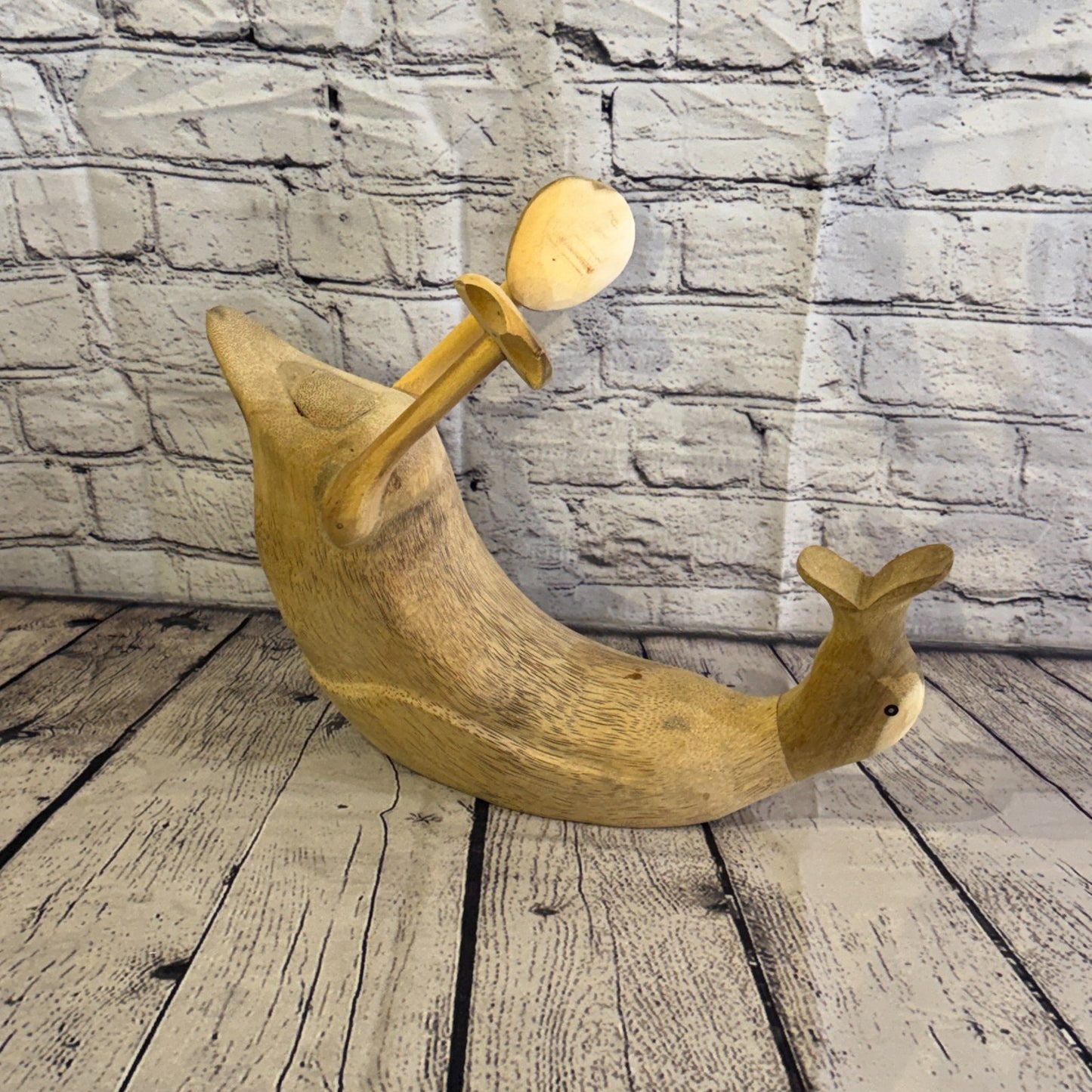 40cm x 30cm Wooden Drunk Duck Wine Bottle Holder Vintage Rustic Funny Gift3