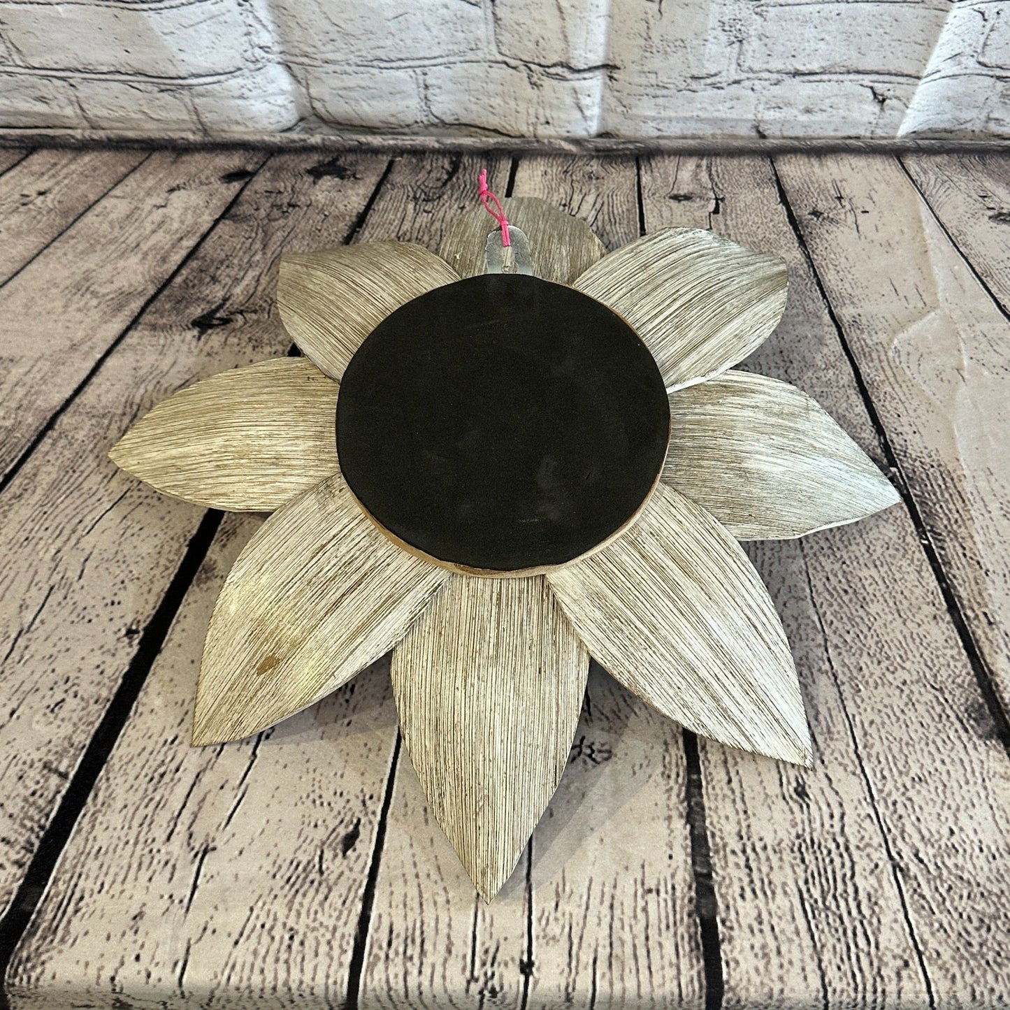 Leaf White Sun Flame Mosaic Tile Wall Mirror 40cm x 40cm 16Inches Handmade2