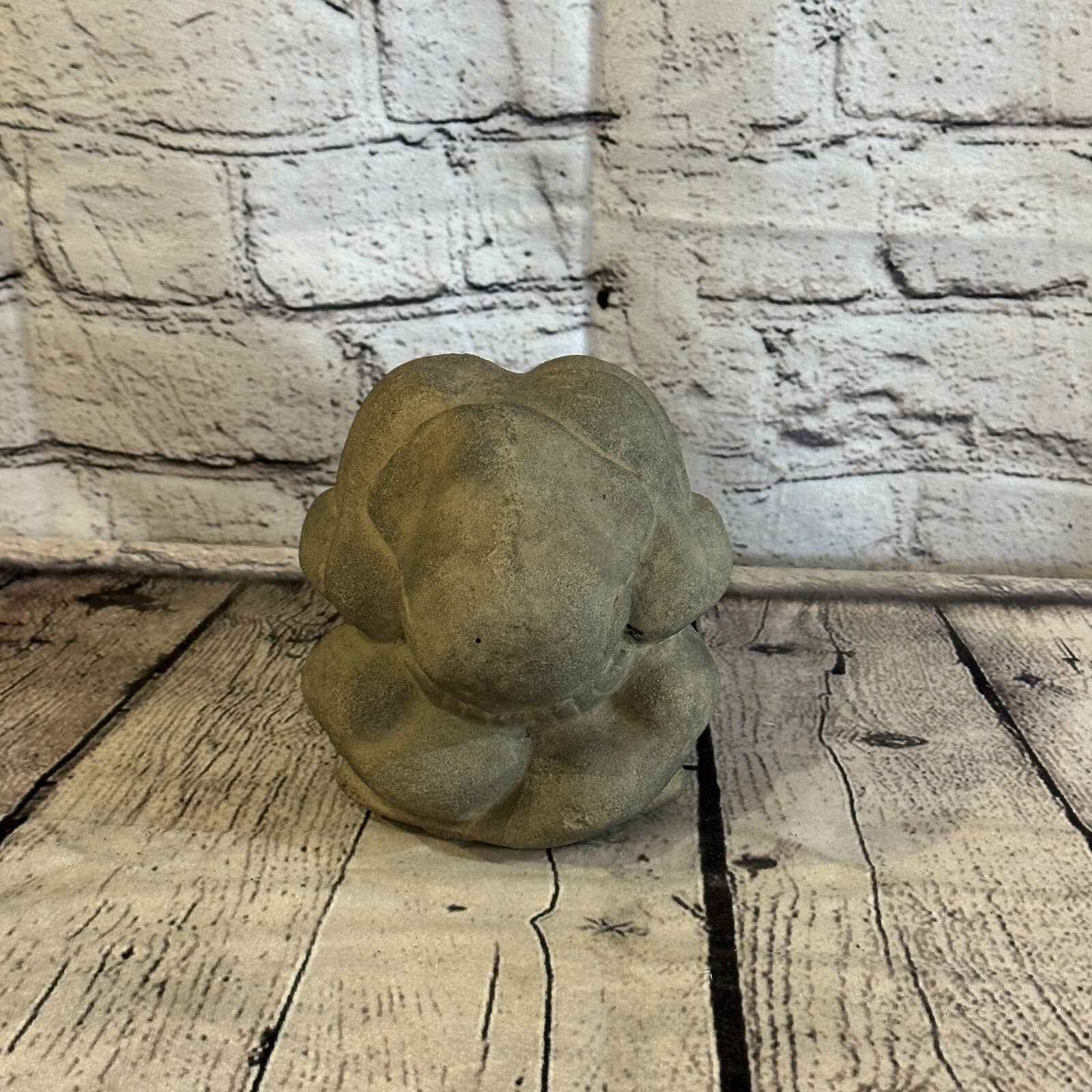 Crying Buddha Monk Yogi Stone Garden 12cm Ornament Outdoor Indoor Statue Hindu1