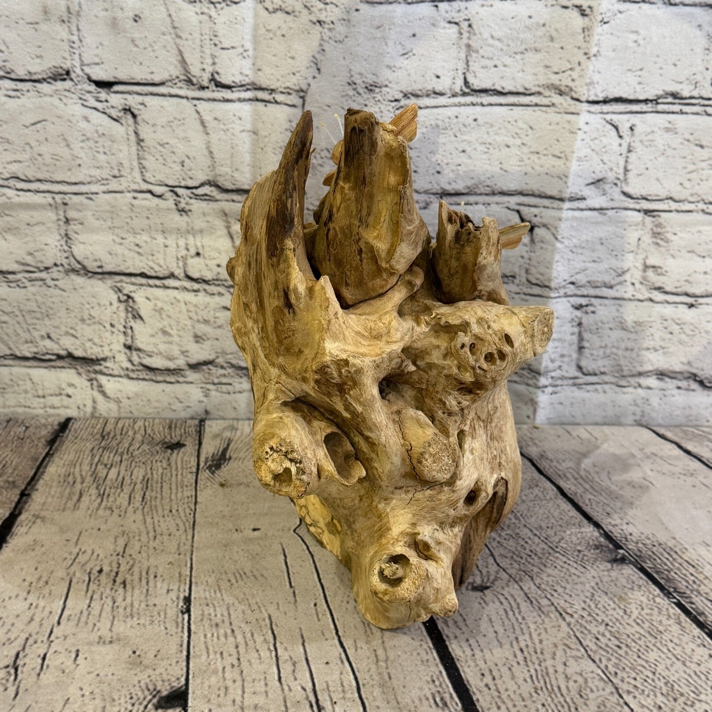 25cm Bees Honeycomb Mushroom Parasite Bee Wood Ornament Natural Carving Wooden5