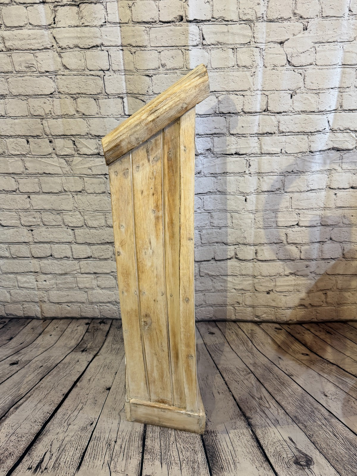 60cm x 30cm x 22cm White Boat Shelf Wooden Cabinet Living Hall Storage Furniture3